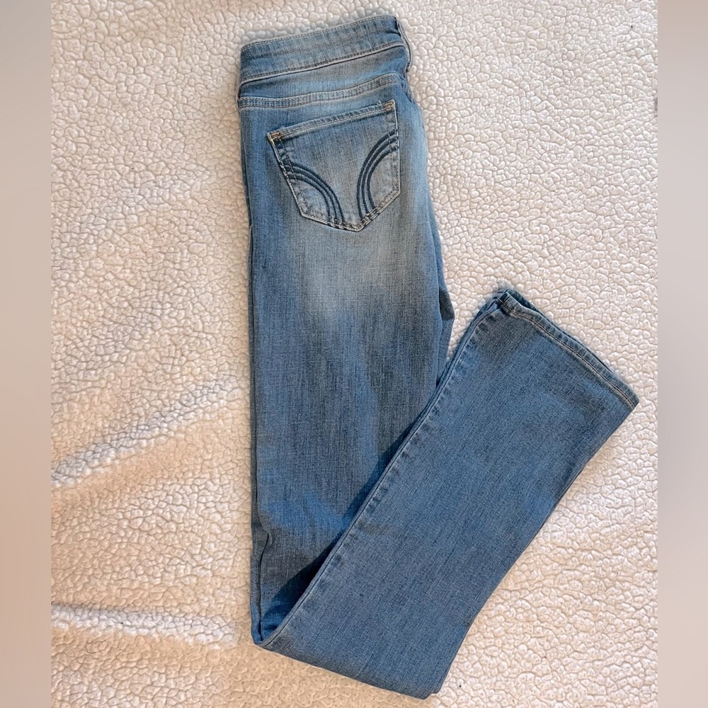 Hollister light wash skinny jeans
